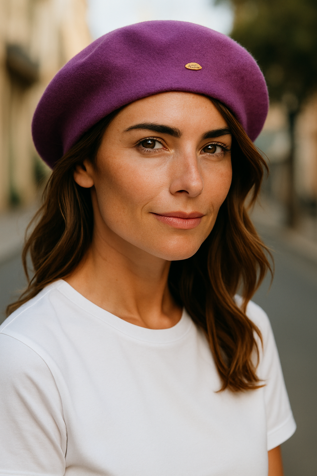 LINED PURE MERINO WOOL BERET