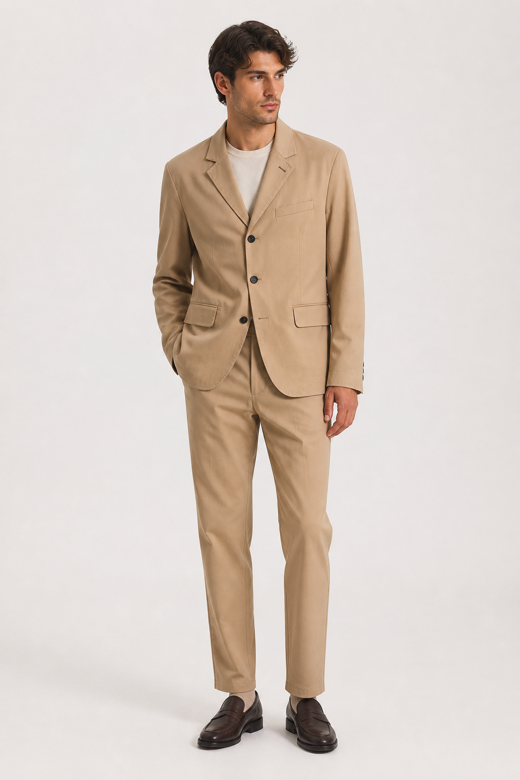 HANNES ROETHER BLAZER AND PANTS SET