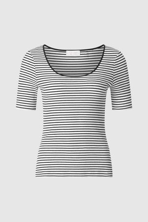 RICH & ROYAL RIB T-SHIRT STRIPS