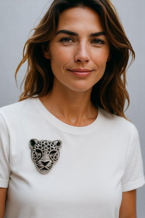 Stainless Steel Brooch Clothing Pin