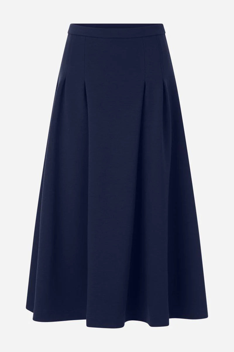 RICH & ROYAL PLUM SKIRT