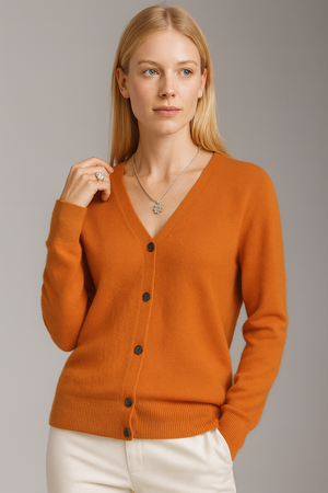 Pure wool Cardigan V-Neck Knit on Australia