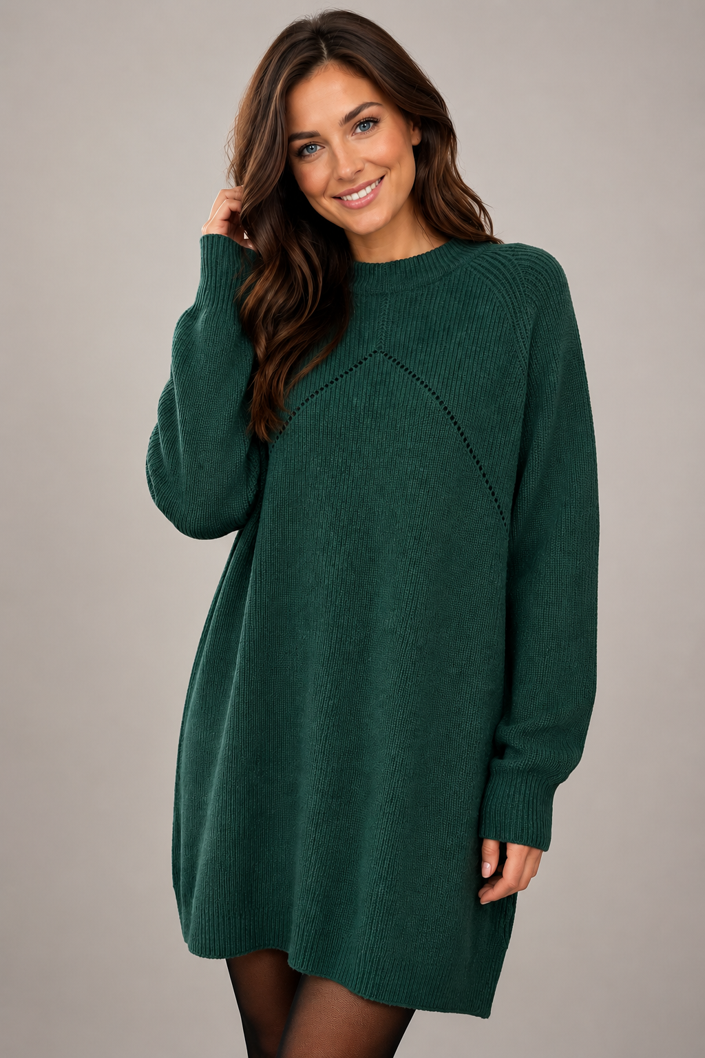 TUNIC MOCK NECK