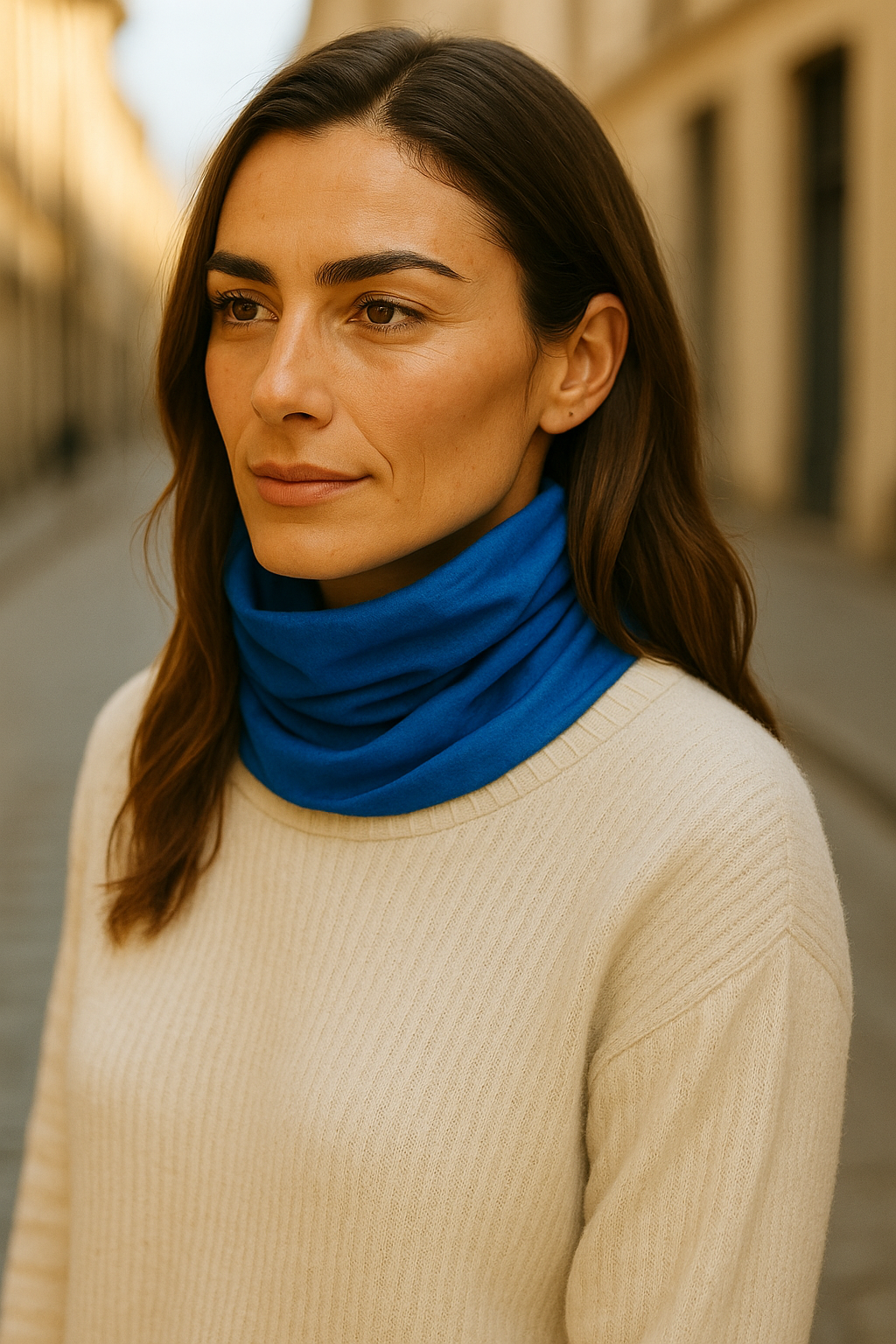 100% Merino wool neck warmer - Unisex