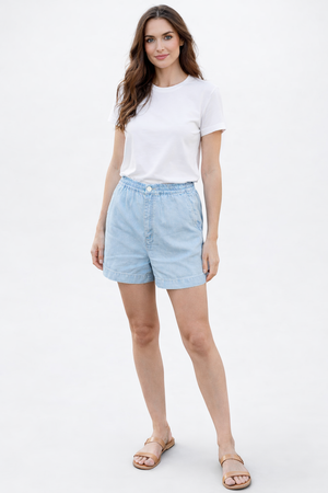 RICH & ROYAL DENIM SHORTS