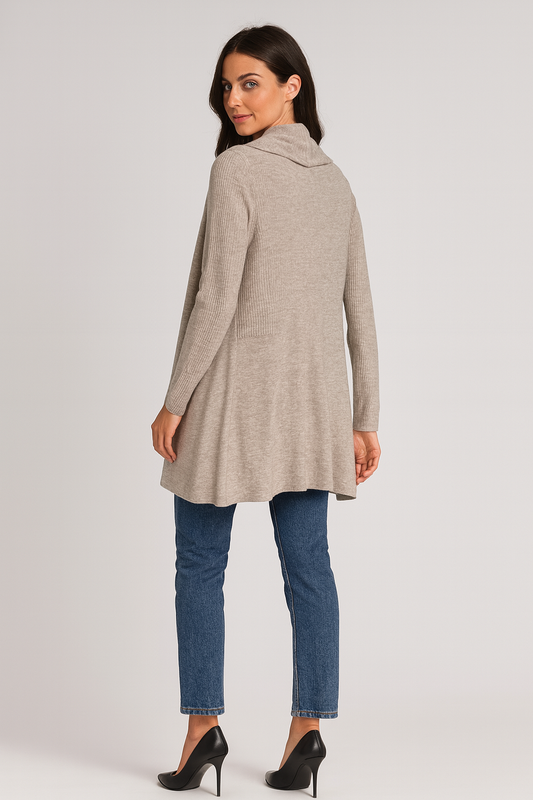 FIELDS SWING COAT RIBBED SLEEVES