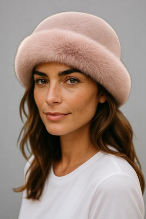 Luxurious Furry Hat & Scarf Set