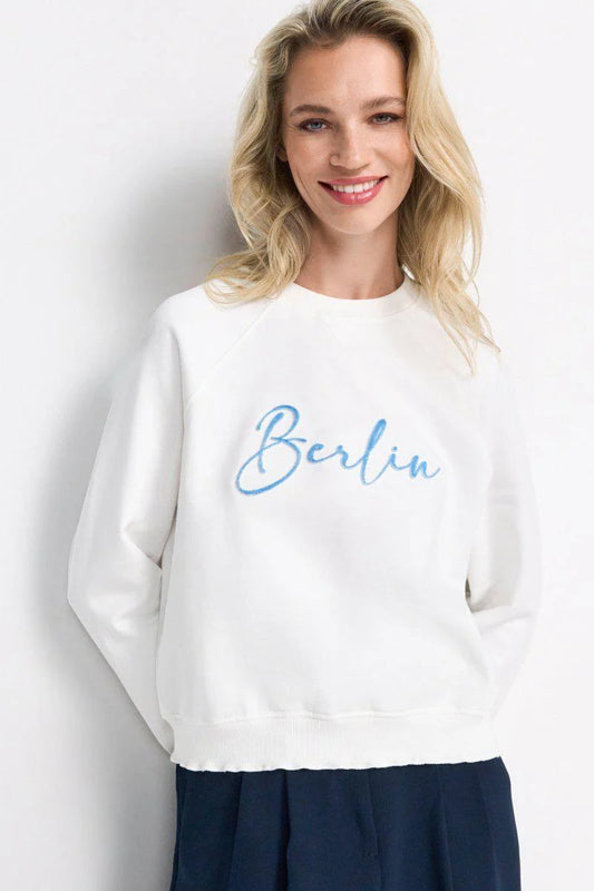 RICH & ROYAL SWEATER WITH LETTERING