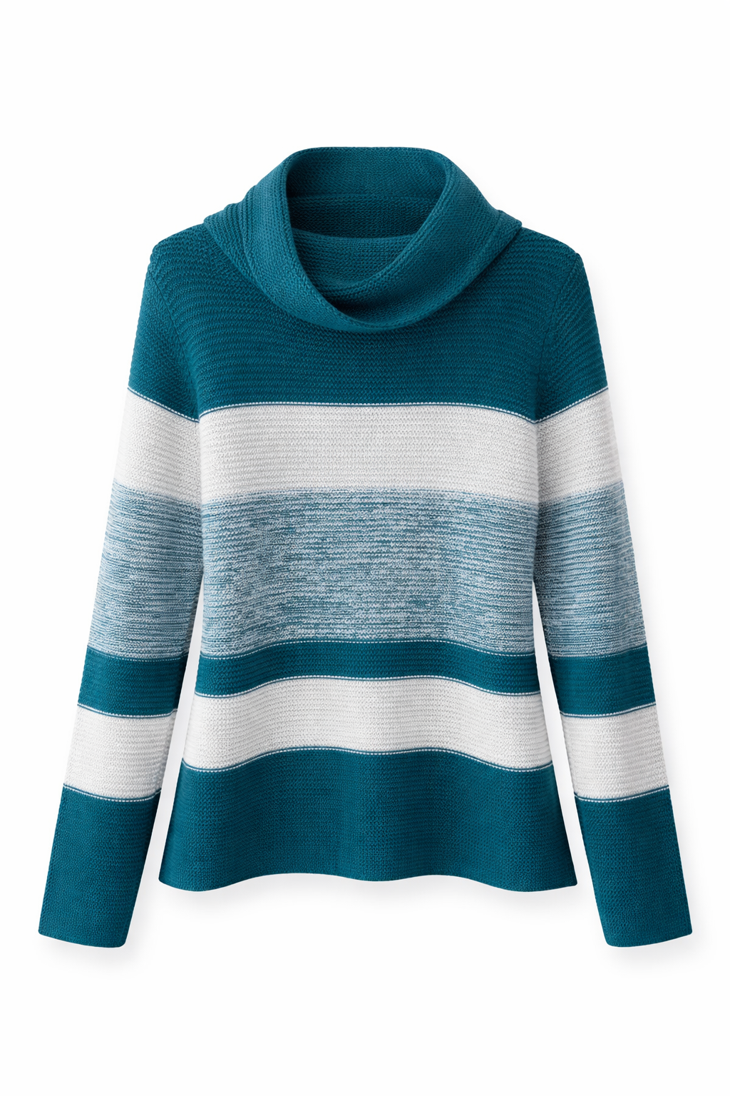 Bella Knitwear Stripe Set – Pullover & Vest