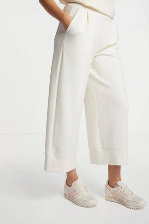 RICH & ROYAL wide-legged cropped trouser