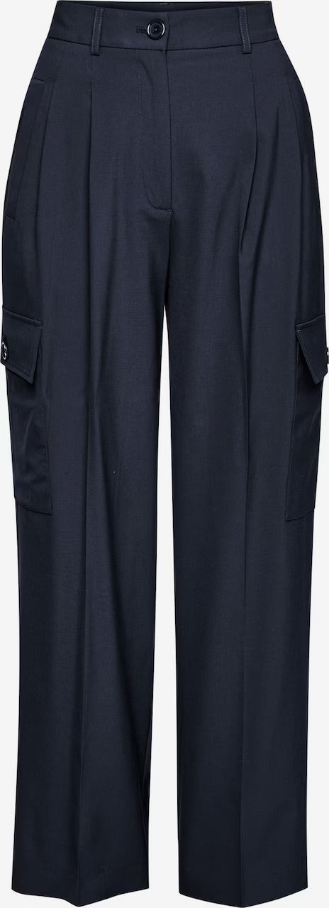 RICH & ROYAL CARGO PANTS WITH PLEAT