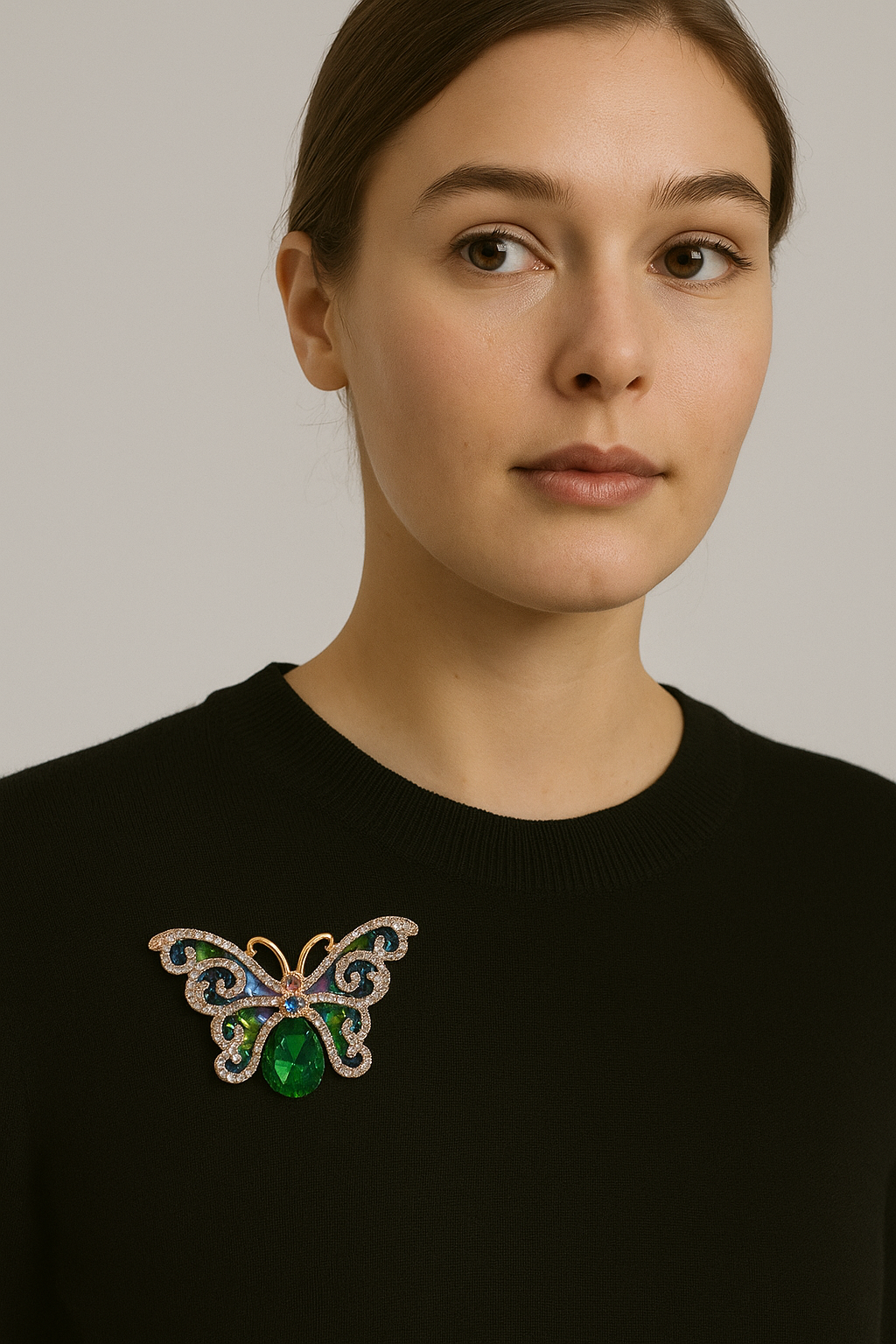 TAHLIA JEWELLERY Stainless Steel Brooch Clothing Pin
