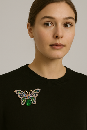 Stainless Steel Brooch Clothing Pin