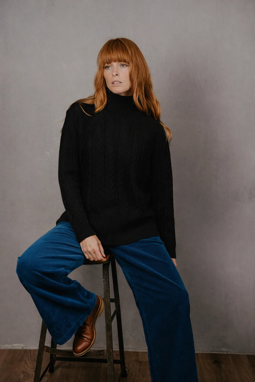 Bridge & Lord - Cable Raglan Pullover