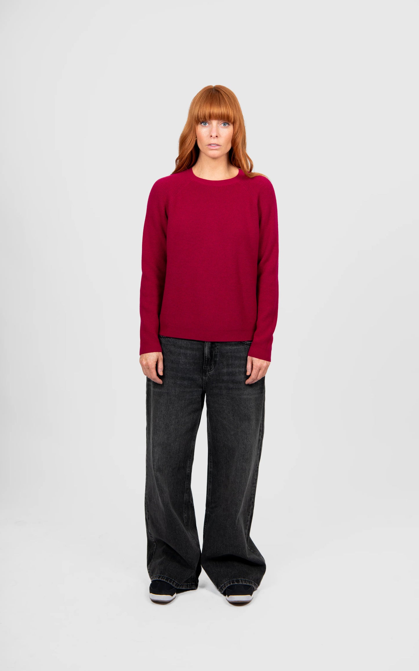 Bridge & Lord - Ribbed Raglan Crew Pullover