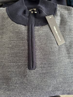 Fields Classics 1/4 Zip Pullover Pure Merino Wool