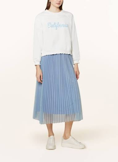Rich & Royal Tulle Plisse Skirt Made in Italy