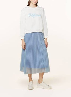 Rich & Royal Tulle Plisse Skirt Made in Italy