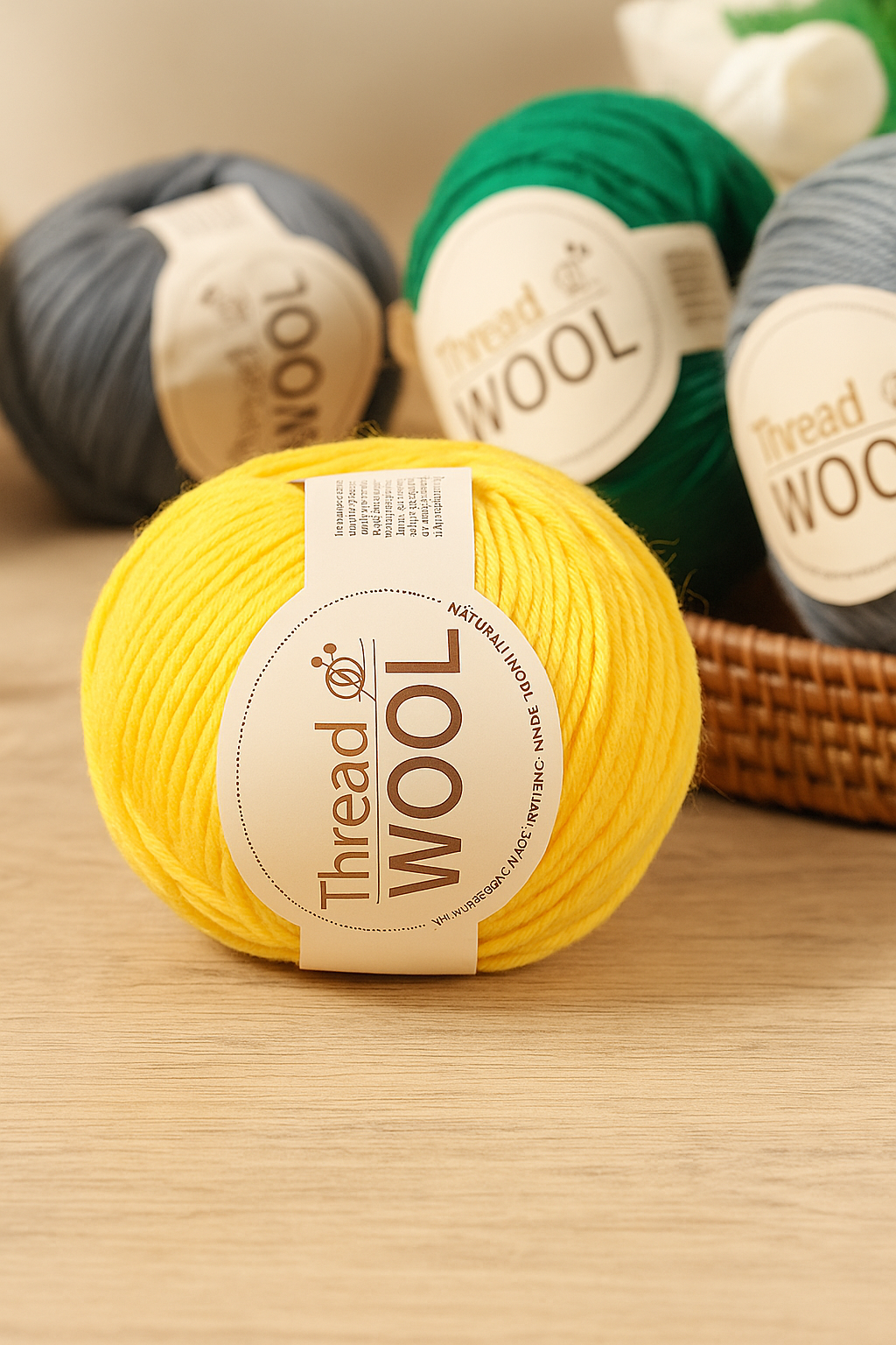 1 Skein Australian Merino Wool Yarn, 50g