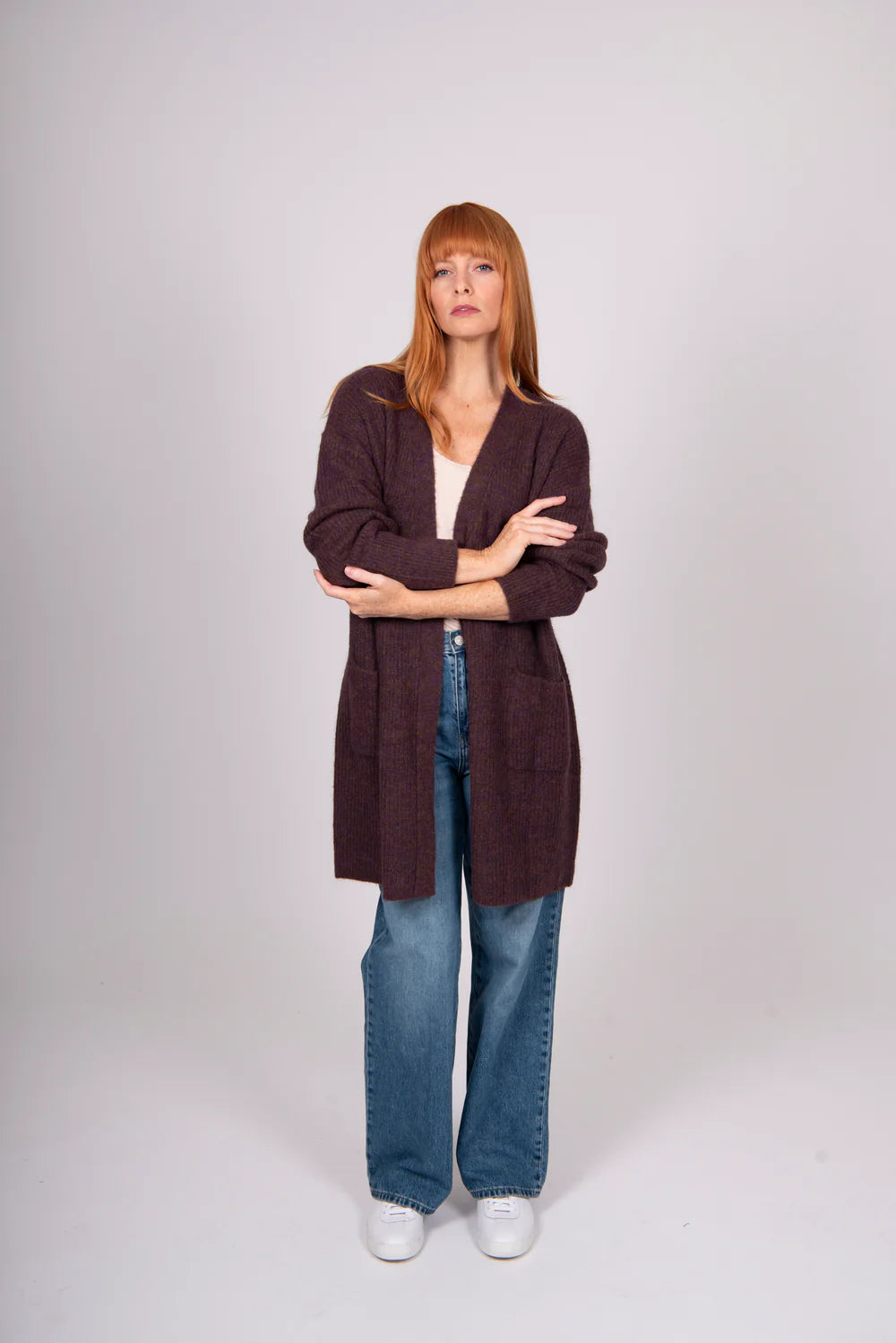 Alpaca Rib Cardi