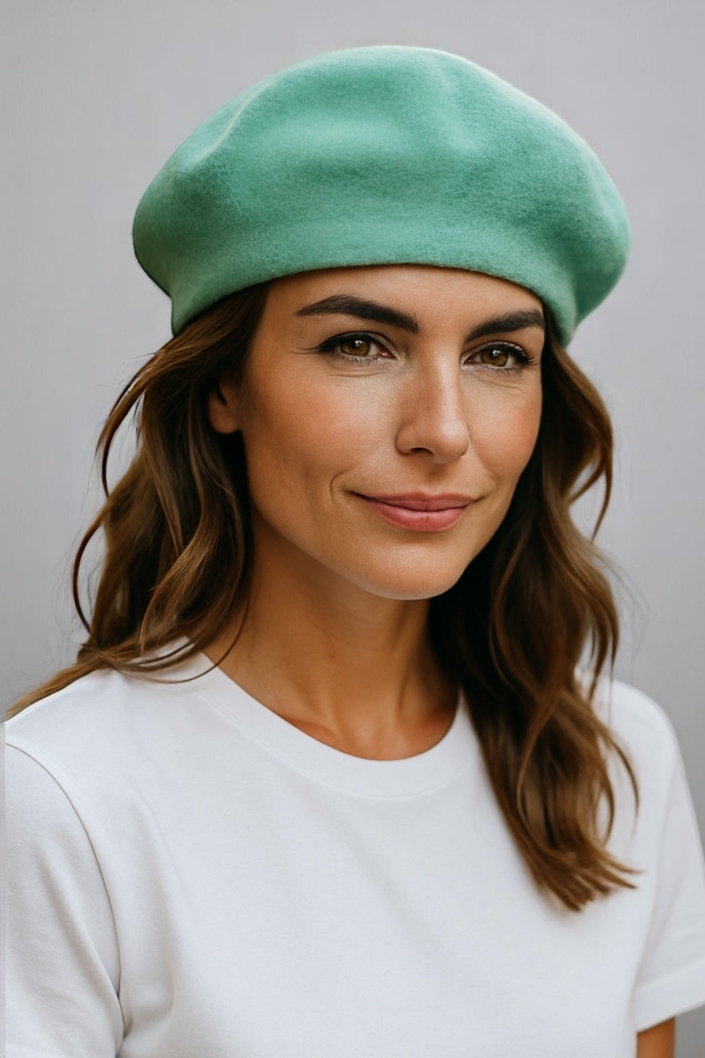 LINED PURE MERINO WOOL BERET