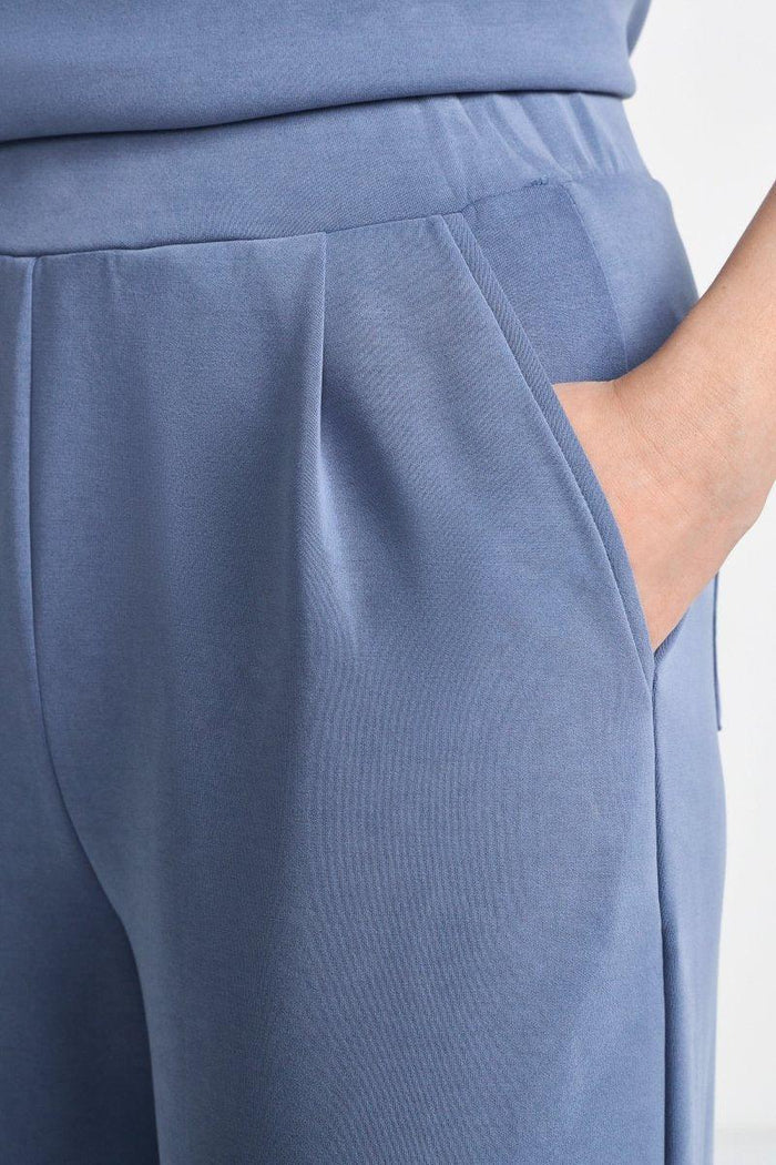 RICH & ROYAL wide-legged cropped trouser