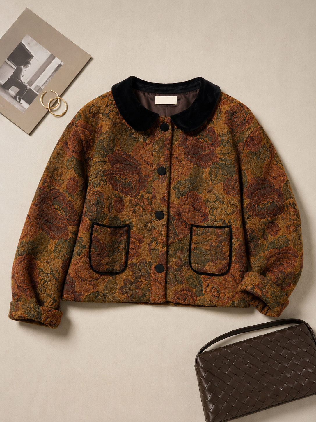 LOUIZON MINI SKIRT AND JACKET SET