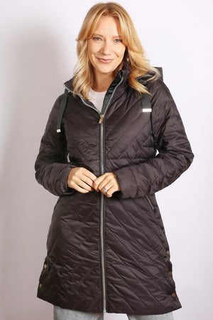 SABENA DETAILED QUILTED DOWN JACKET