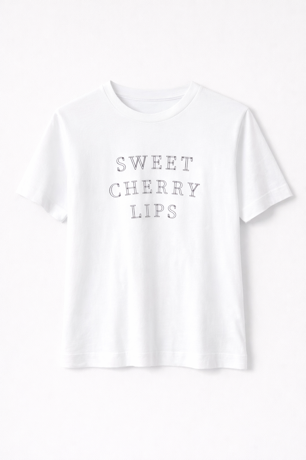 RICH & ROYAL WHITE T-SHIRT WITH PRINT