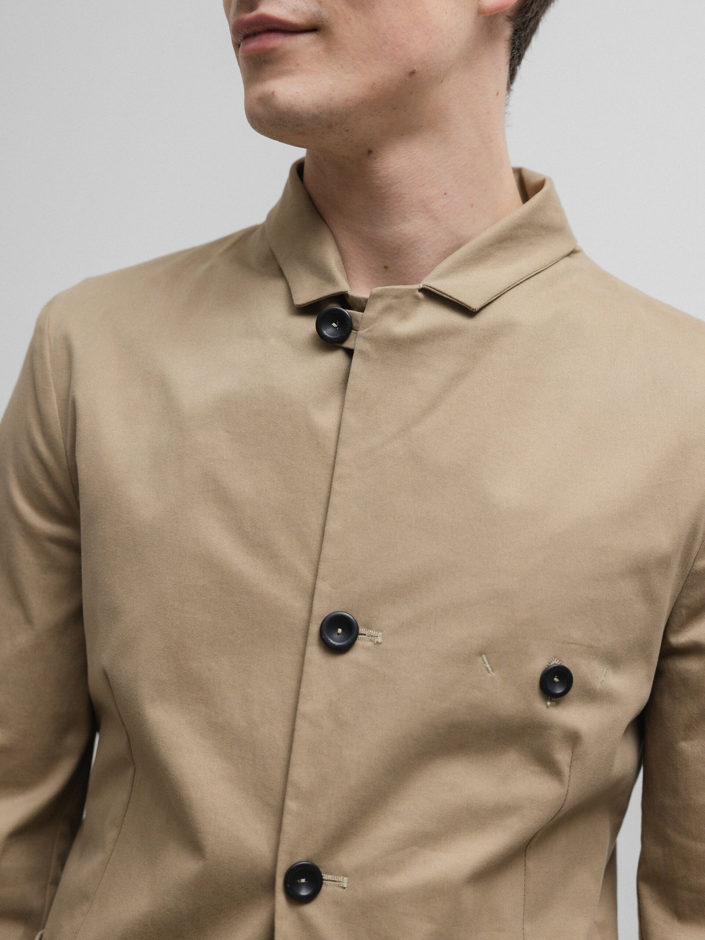 HANNES ROETHER COTTON BLAZER