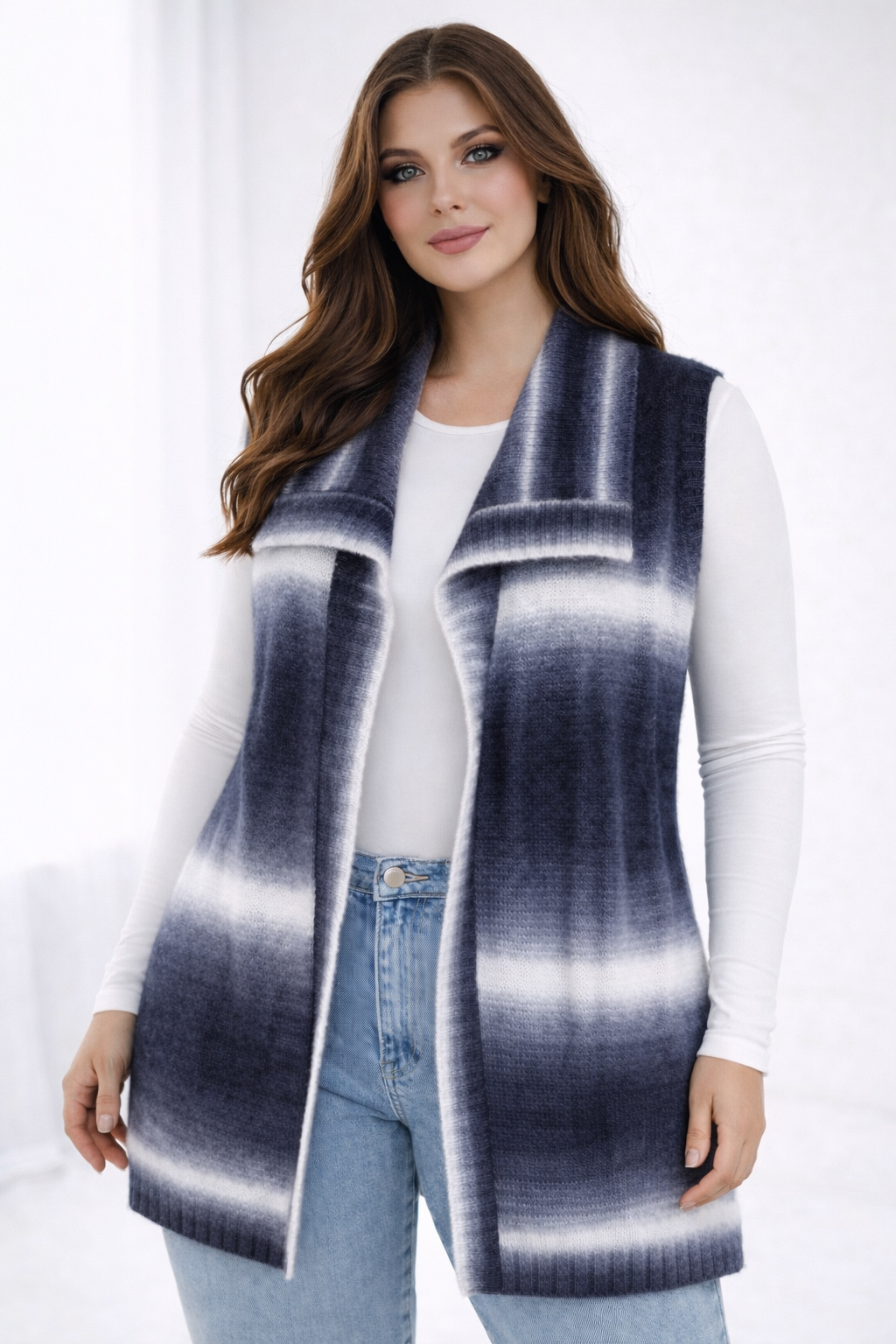 Fields Collar Open vest