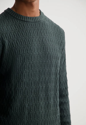 DSTREZZED NOVEL CREW NECK FOREST