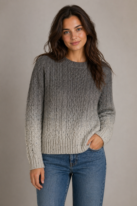 Sovrano ombre pullover sweater