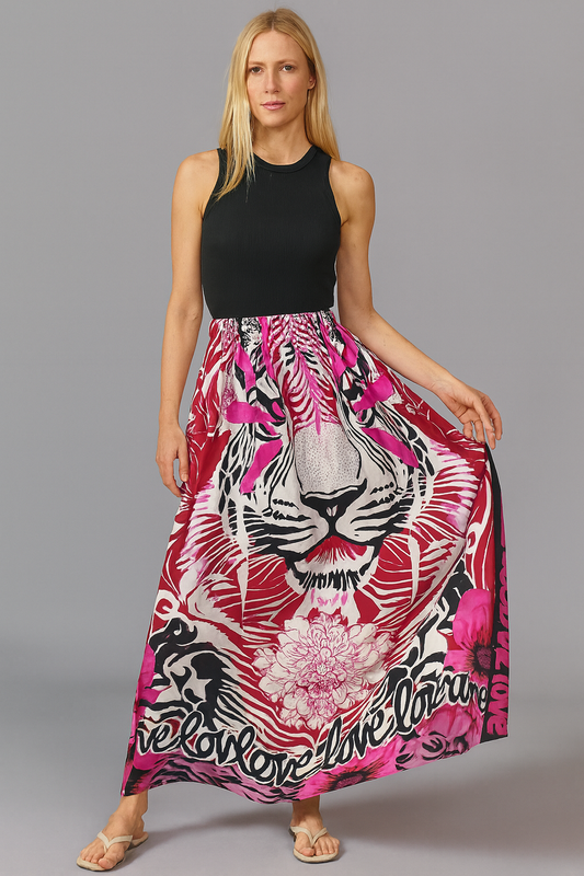 Miss Goodlife Skirt Love Good Vibes