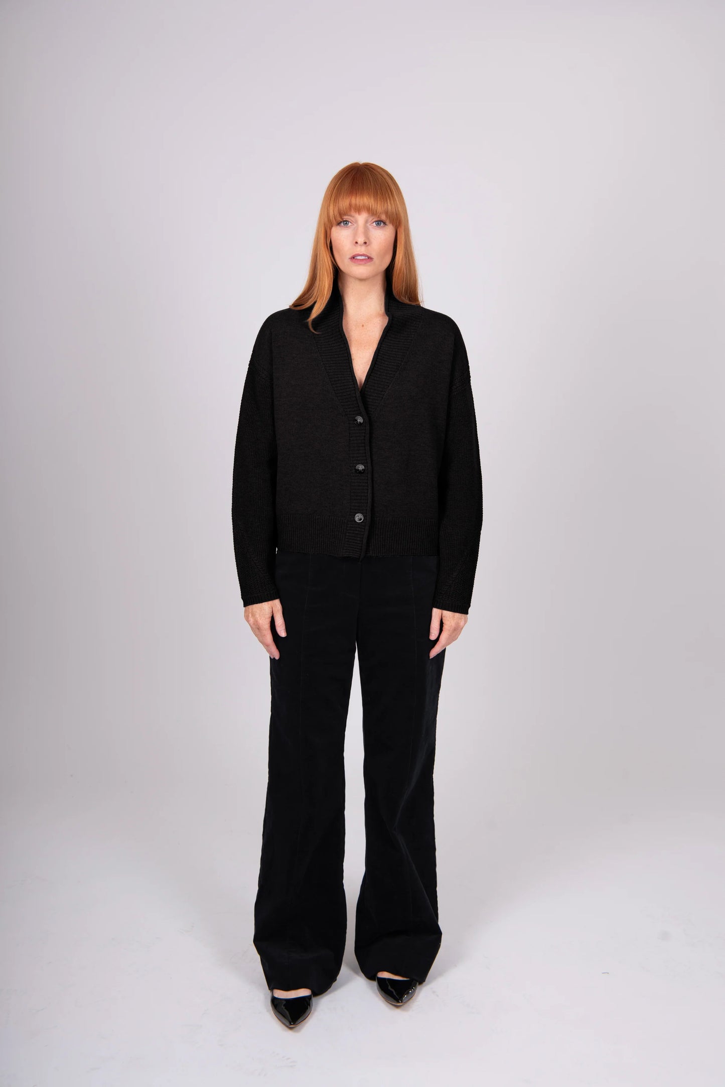 Shawl Collar Cardigan Bridge &  Lord Cashmere merino