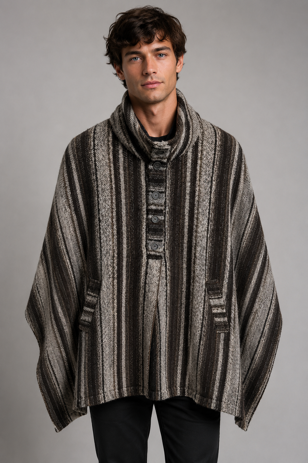 LOUIZON UNISEX OVERSIZED PONCHO