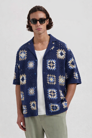 DSTREZZED SHANE COTTON MIX CROCHET