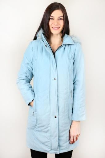 SABENA SATIN PIPING PADDED JACKET
