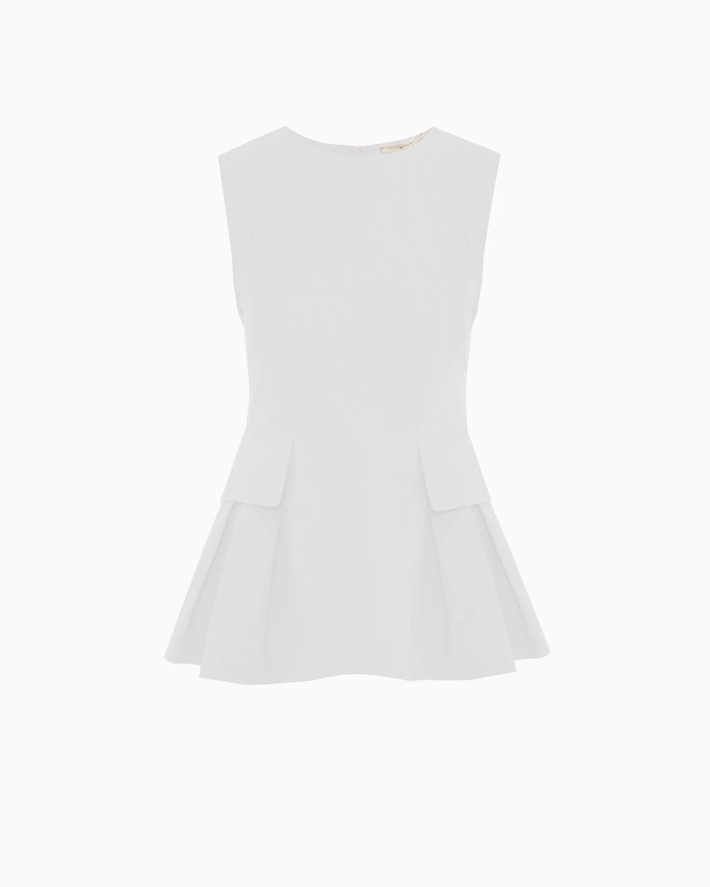 BEATRICE STRUCTURED SLEEVELESS TOP