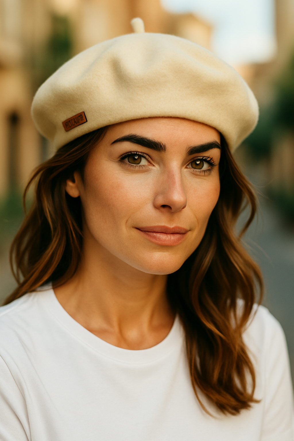 LINED PURE MERINO WOOL BERET