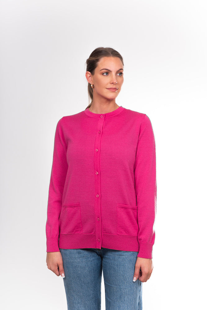 CLASSIC CARDIGAN WITH POCKETS - ONLY SMALL LEFT