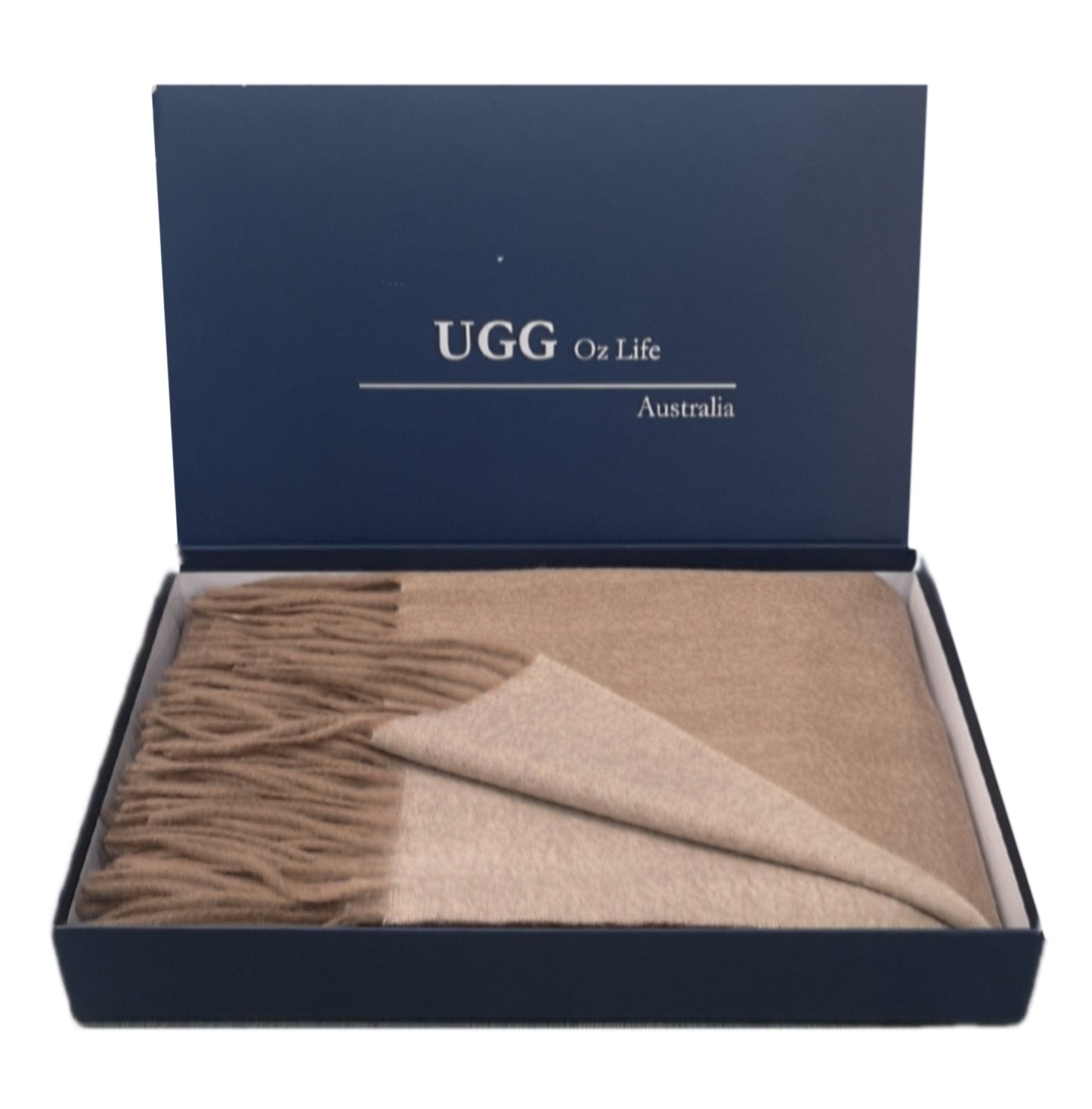 UGG Pure wool shawl/ Scarf /wrap reversible