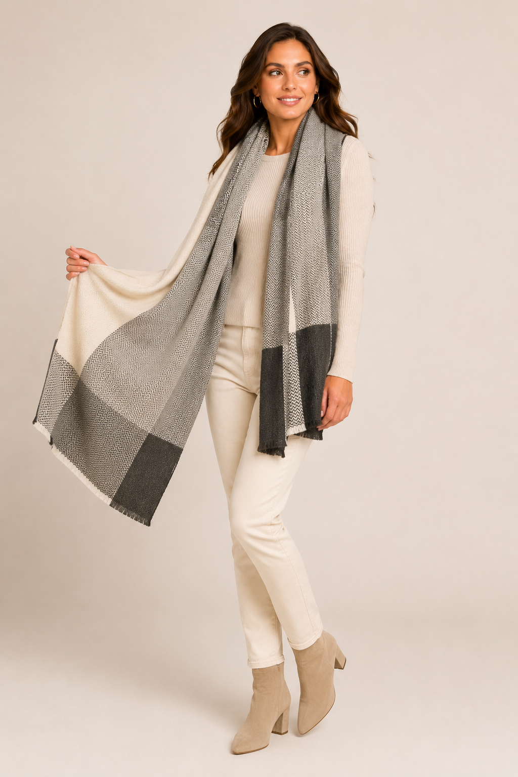 EXTRA FINE PURE CASHMERE SHAWL/SCARF