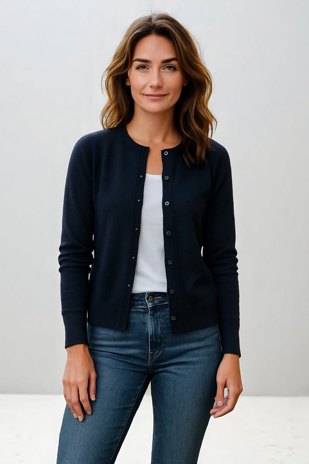 Cropped Cardigan Bridge & Lord Cashmere / Merino
