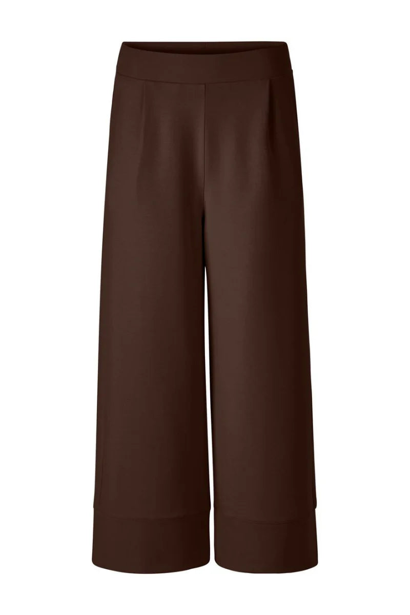RICH & ROYAL wide-legged cropped trouser