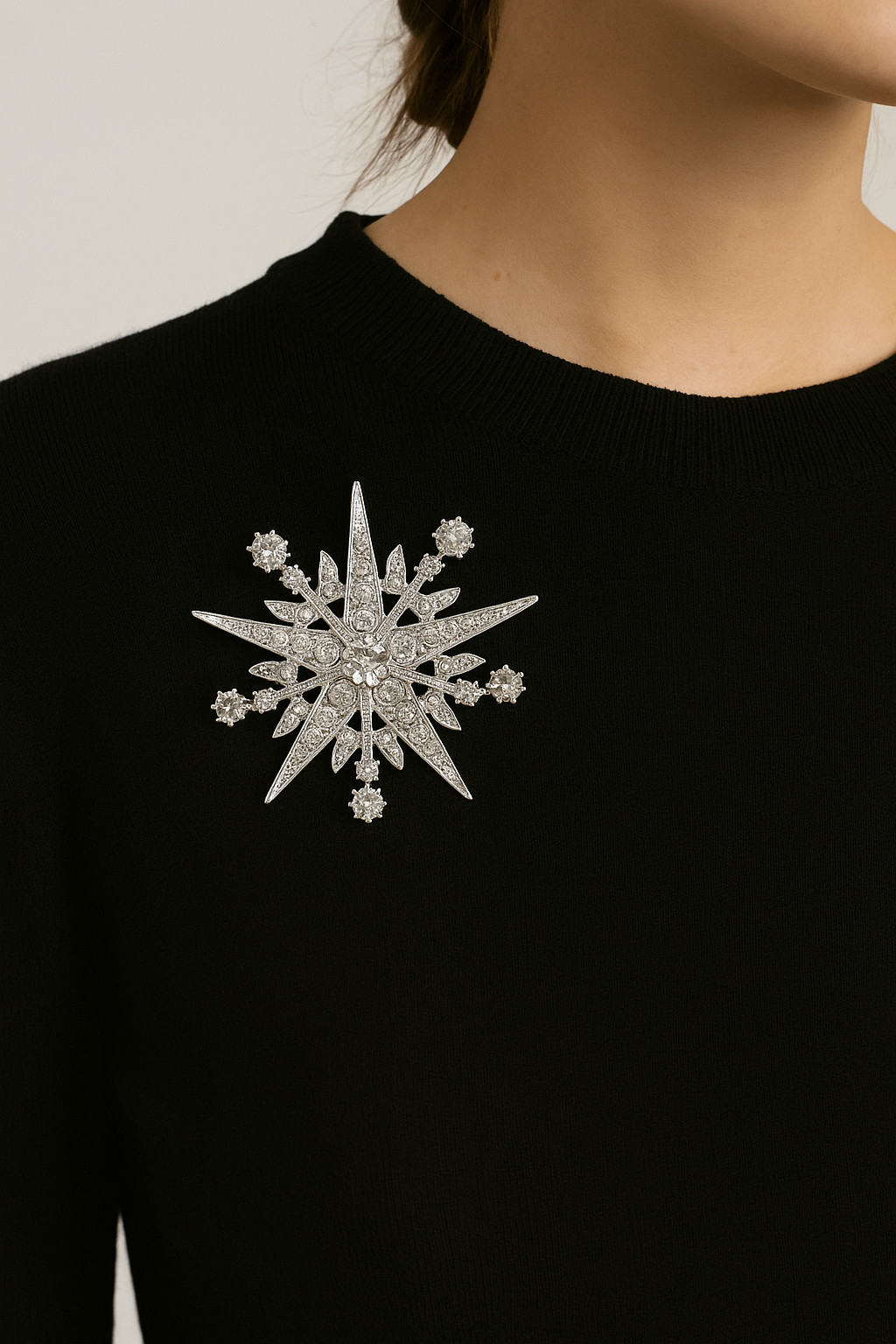 TAHLIA JEWELLERY Stainless Steel Brooch Clothing Pin
