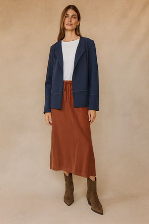 Rich & royal scuba jacket with chain details