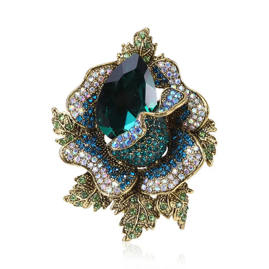 TAHLIA JEWELLERY BROOCH FLOWER