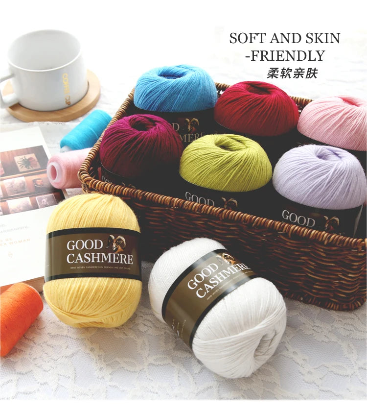 Mongolian Cashmere Yarn 50+20g