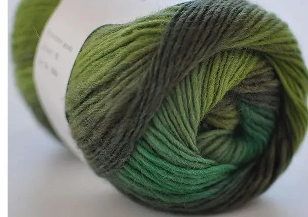100% Wool Yarn Rainbow Color